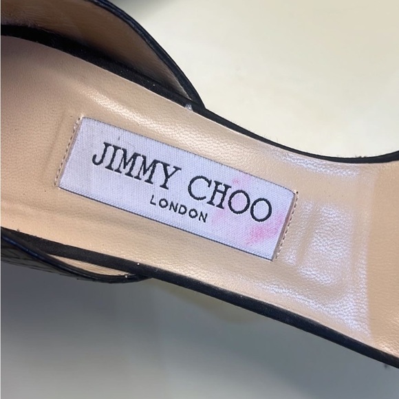 Jimmy Choo Black Stiletto Heels - Picture 6 of 7